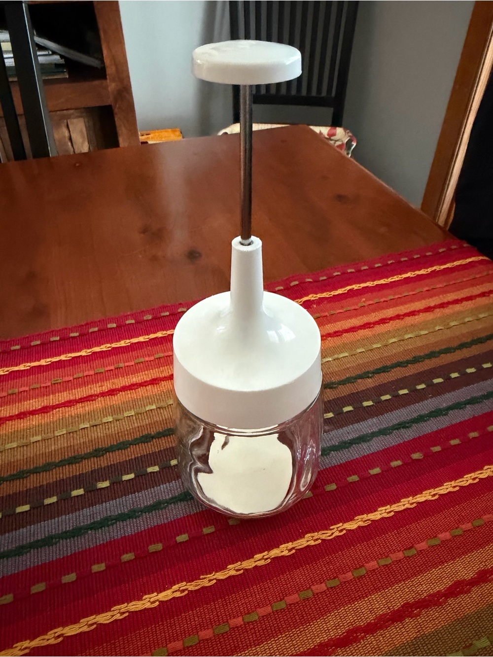 Vintage Gemco manual spring loaded food and nut chopper.